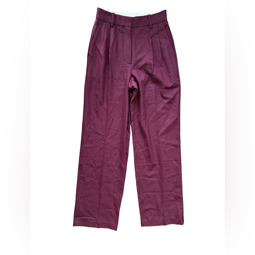 Wilfred Wool blend Burgundy Dress Pants - size 2